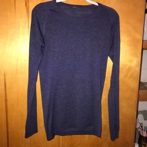 Lululemon Deep Purple Swiftly Tech long sleeve